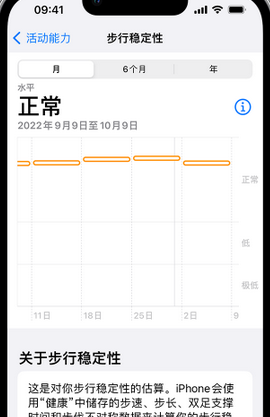 新和iPhone手机维修如何在iPhone开启'步行稳定性通知'