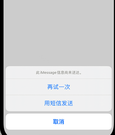 新和apple维修iPhone上无法正常发送iMessage信息