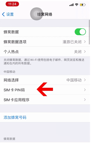 新和苹果14维修网分享如何给iPhone14的SIM卡设置密码 