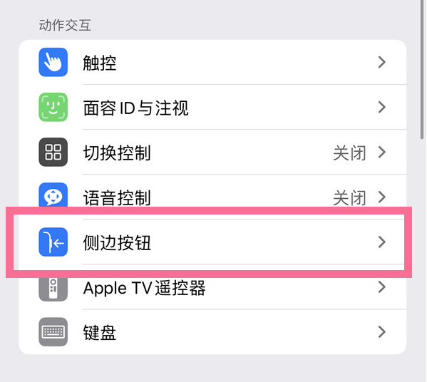 新和苹果14维修店分享iPhone14 Plus侧键双击下载功能关闭方法 