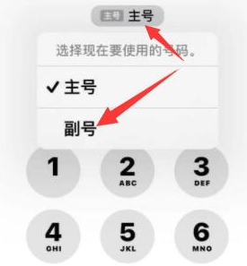 新和苹果14维修店分享iPhone 14 Pro Max使用副卡打电话的方法 