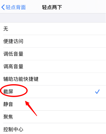 新和苹果手机维修分享iPhone12如何启用双击截屏 